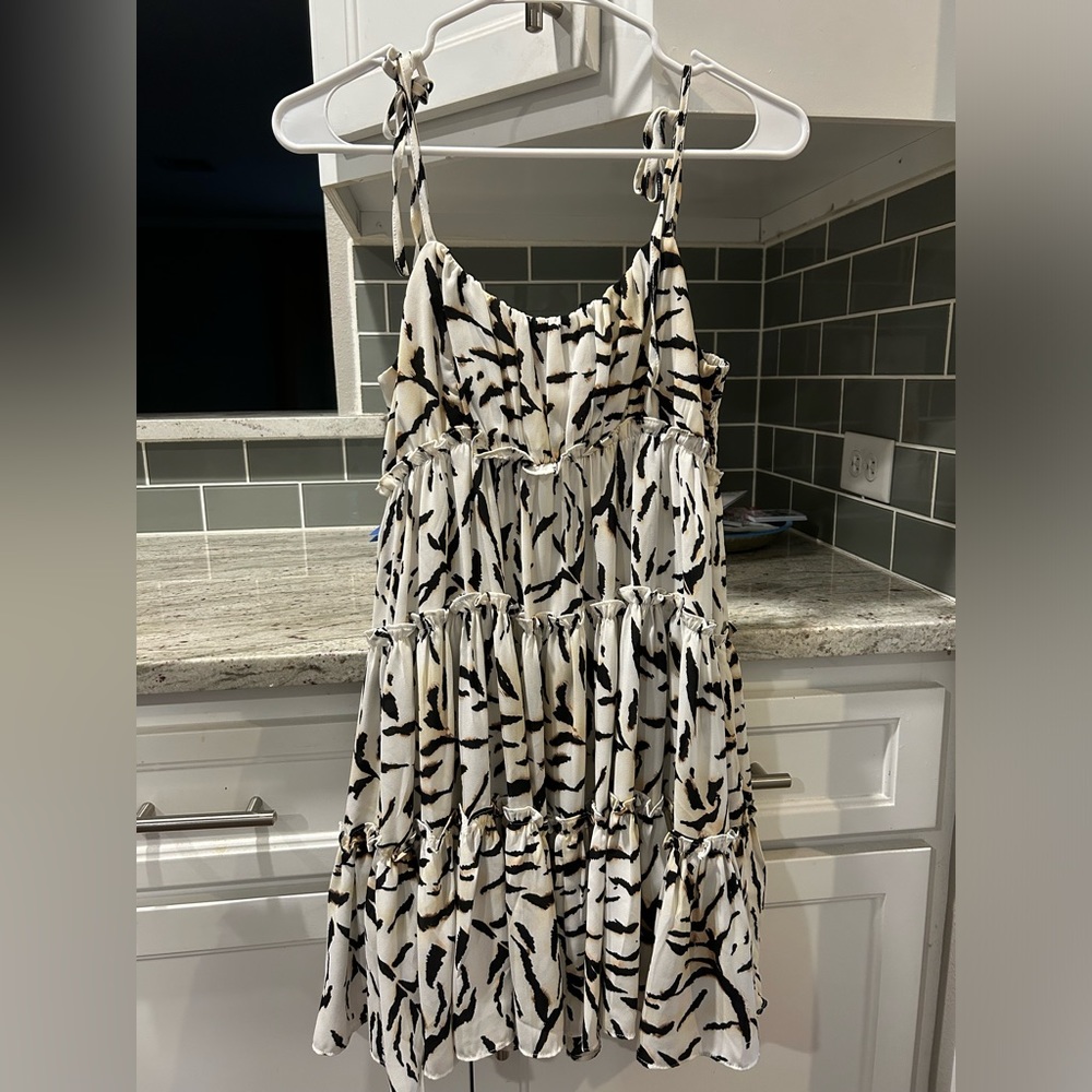 Buddy Love Tiger Print mini dress